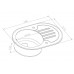 Мойка для кухни Zorg GL-7851-OV BLACK GRAFIT